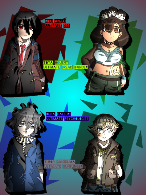 Danganrampa- Resort of the Guilty 3 oc