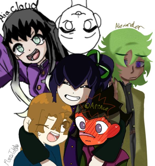 Untitled1149 demon slayer Collab - ibisPaint
