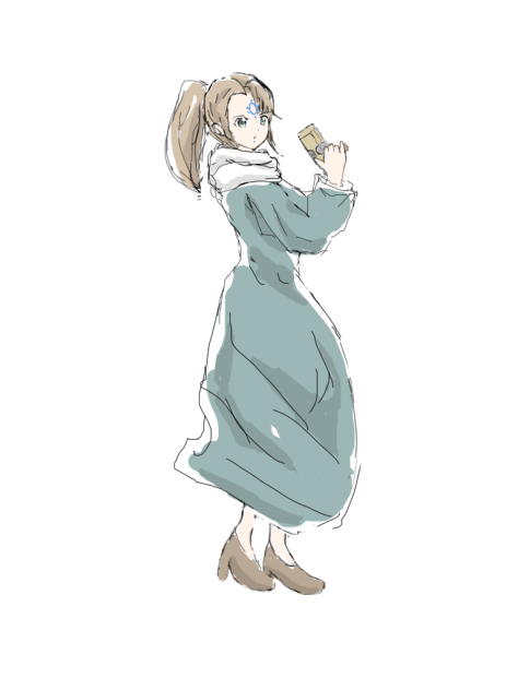 銃を持つ巫女様