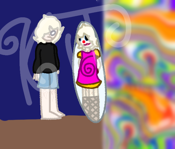 zoe and buttons - ibisPaint