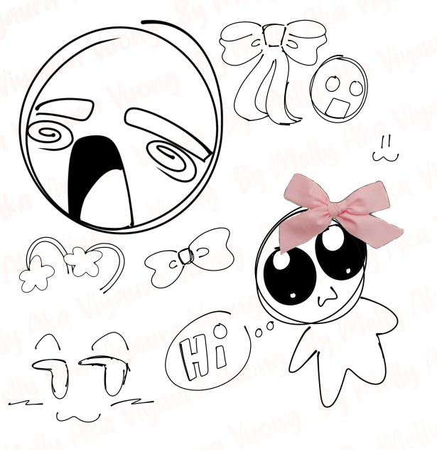 Random Art Block Doodles