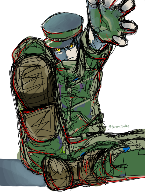 男性キャラ練習