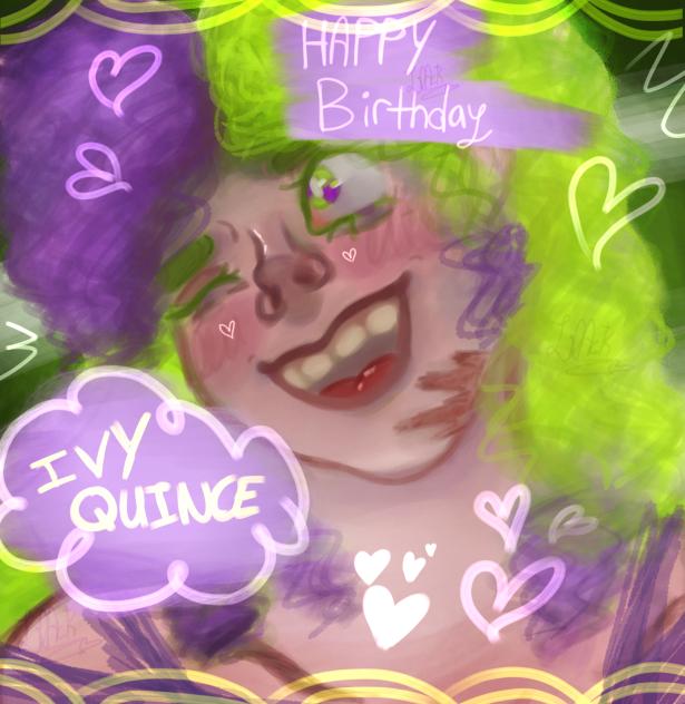 HAPPY(BELATED) BIRTHDAY IVY🍋‍🟩🍋‍🟩