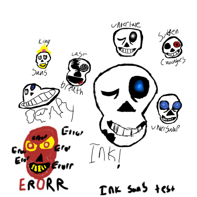 Ink sans and other AU’s