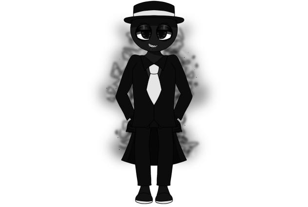 Mr black) sprunki, hangy no yokie