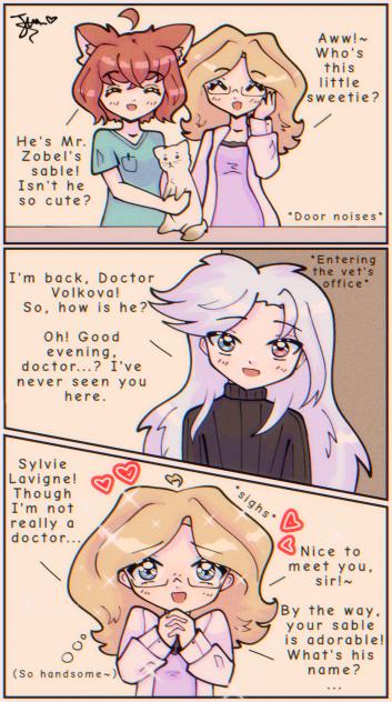 DrunkSable's first meeting more or less