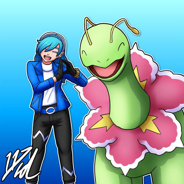 [OC] Prima and Meganium - Pokémon Z-A - ibisPaint