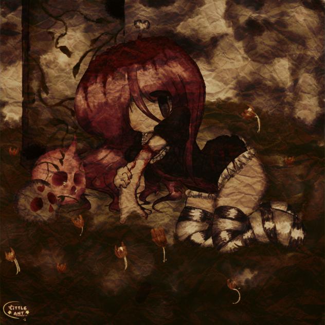 Dead tulip