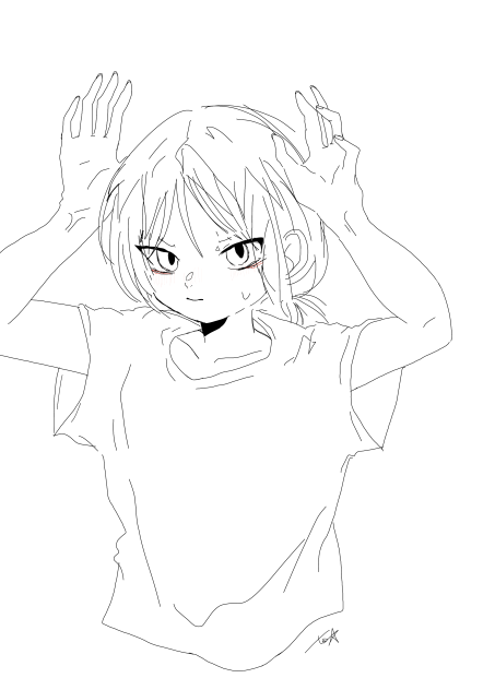 研磨フリー線画