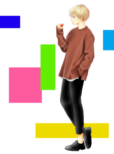 るぅとくんとイチゴ