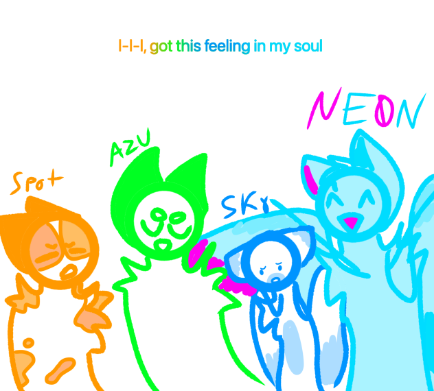 Just me making art for a small vid