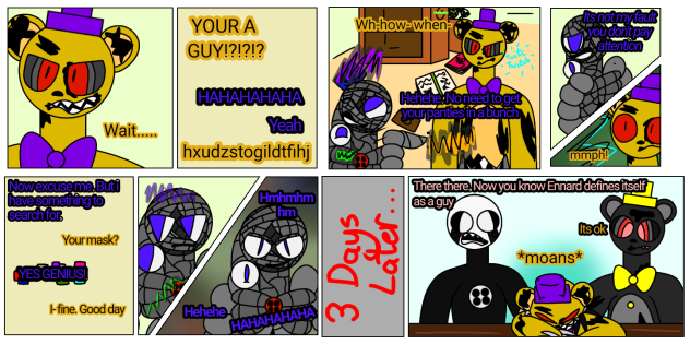N-o (aftermath)p10. FNaF fan made comic
