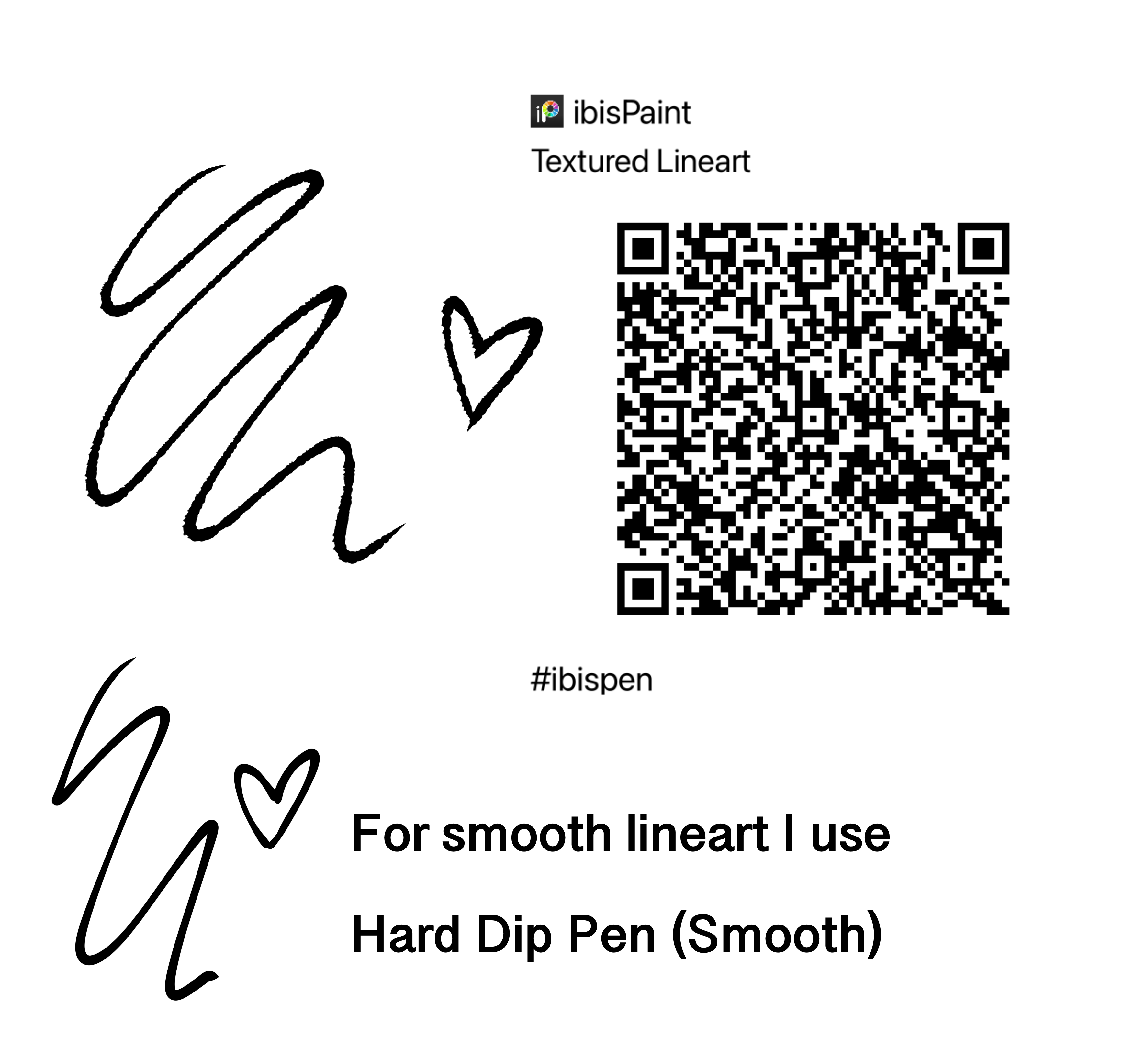 My lineart pens! ibisPaint