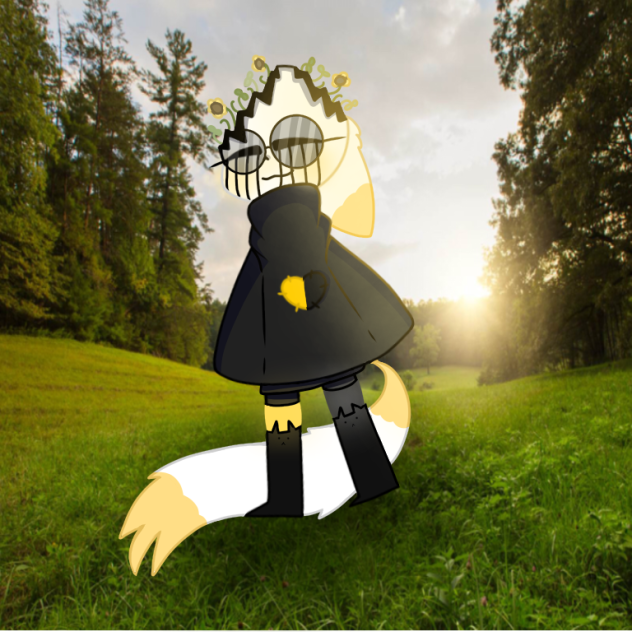 Flower Angel as Yellowtale Sans