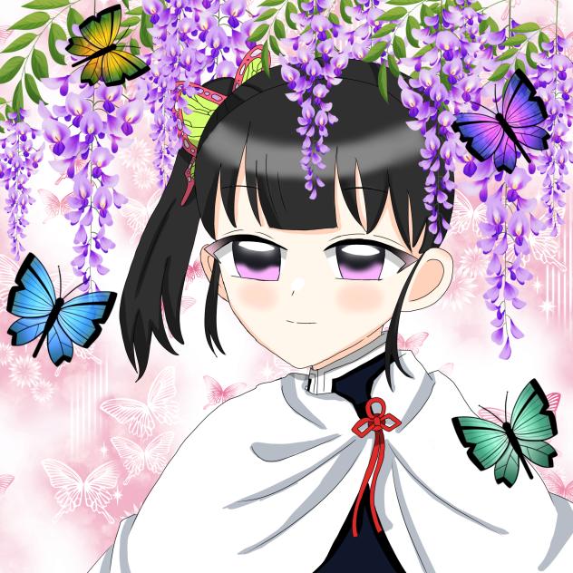 カナヲちゃん描いたよぉぉぉぉぉぉ