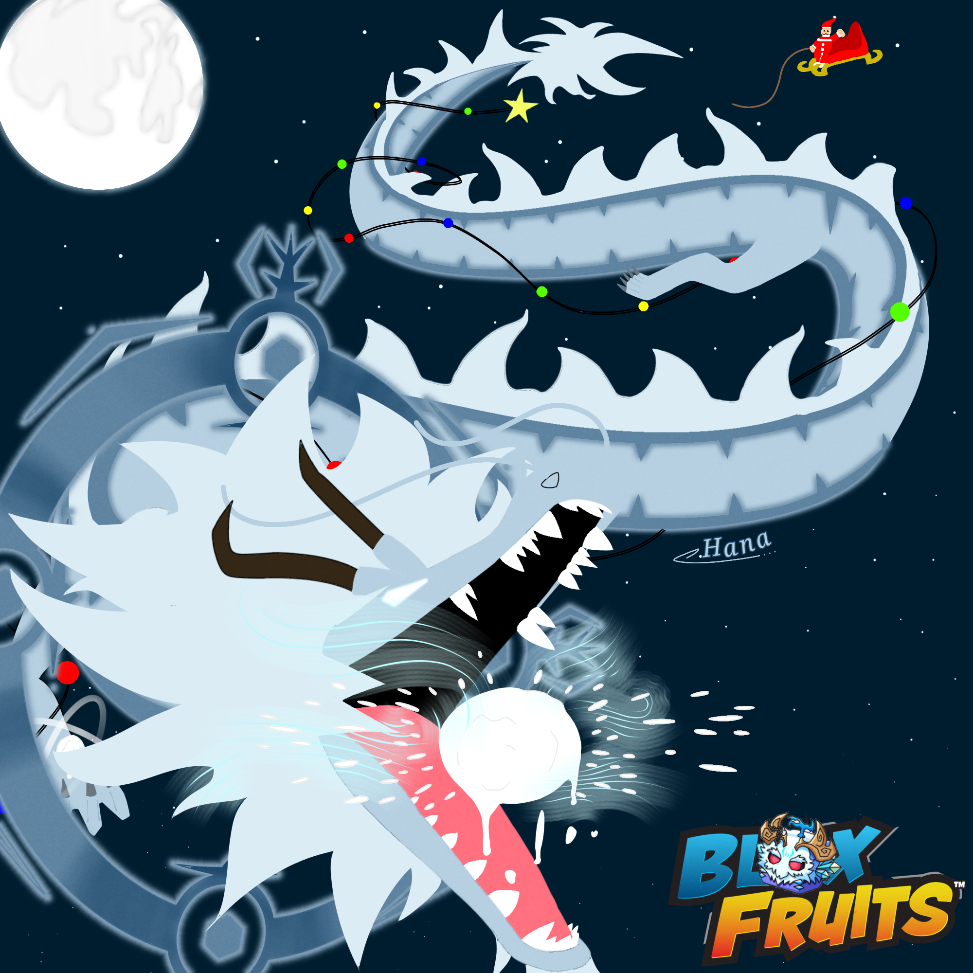 Dragon rework Blox Fruit - ibisPaint