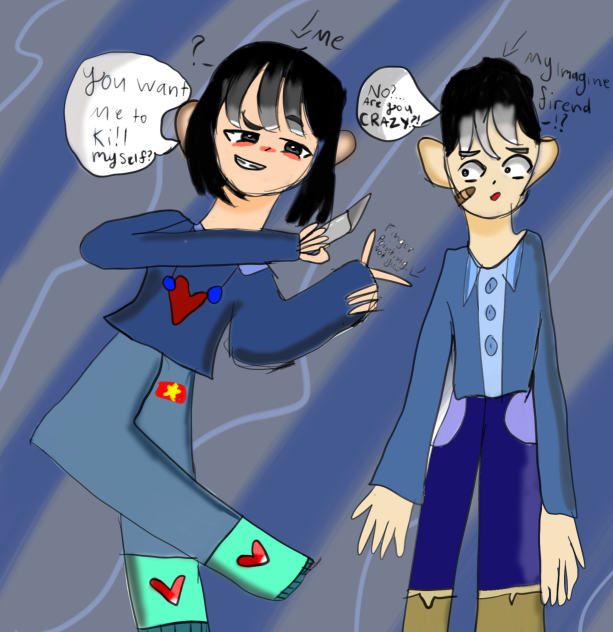 Am crazy in real life sometimes-