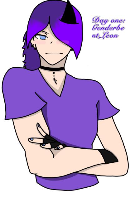 Day 1! Genderswap! Leon redesign.