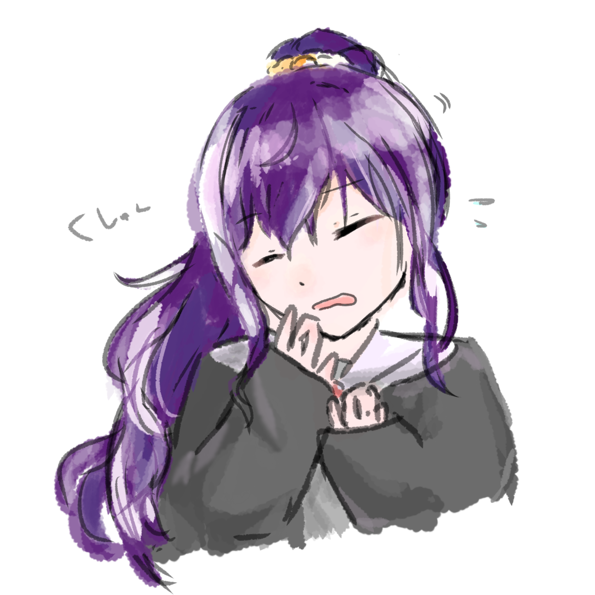 くしゃみするまふゆちゃん - ibisPaint