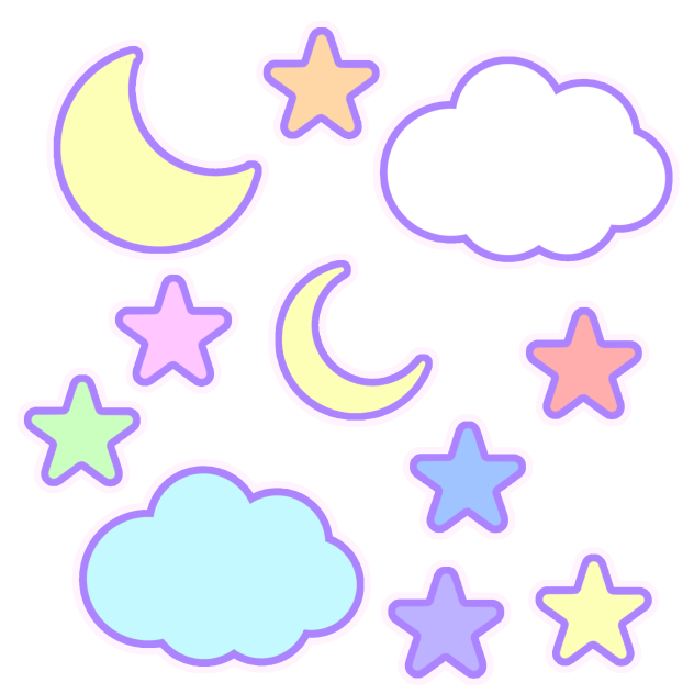 Dreamy stickers 1 b