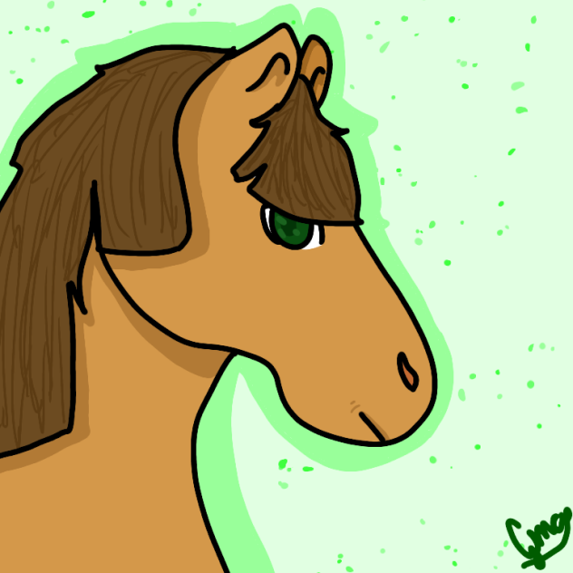 I just draw a horse (Speed paint) - ibisPaint