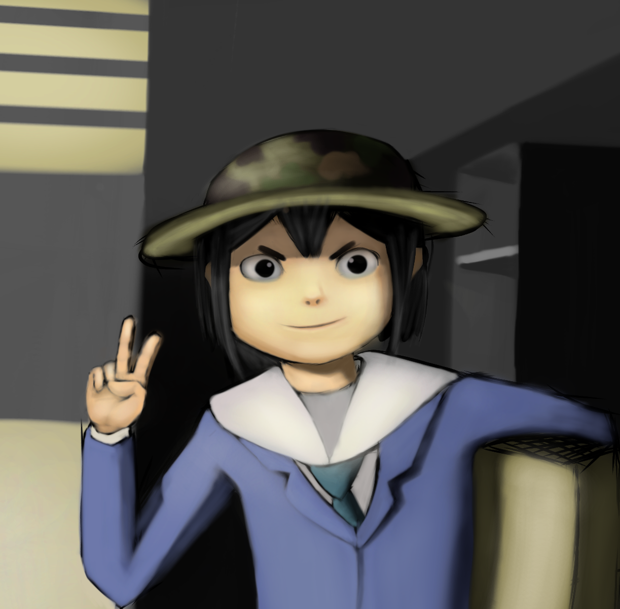 Midori Asakusa art digital mobile ibisPaint