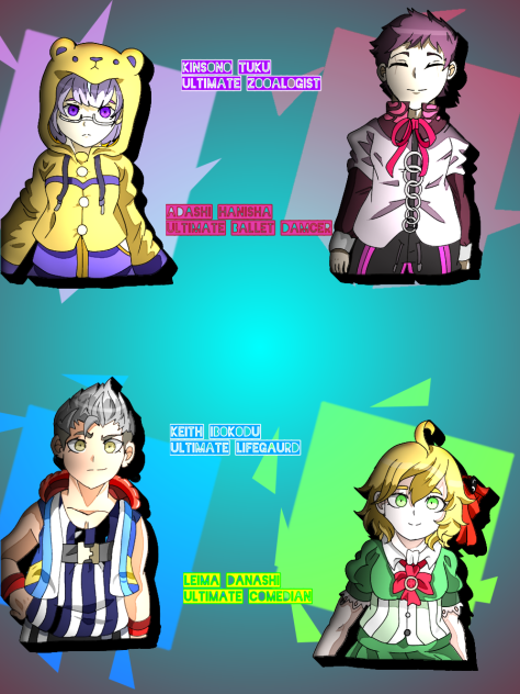 Danganrampa- Resort of the Guilty 2 oc