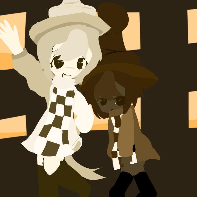 chess choco cookie - ibisPaint