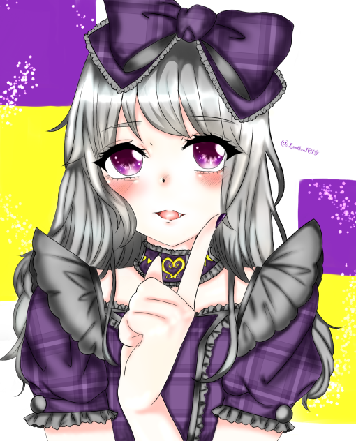 小悪魔ちゃん👿💜🖤