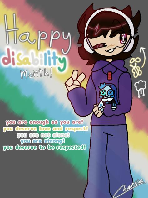 happy disability pride month!