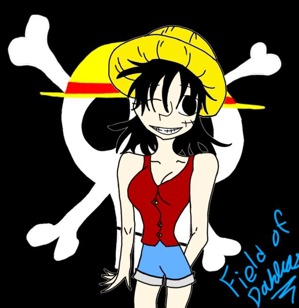 Luffy as a girl