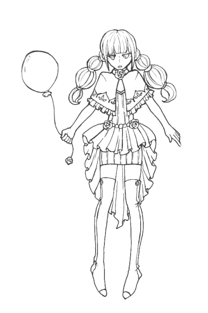 風船(塗ってください)