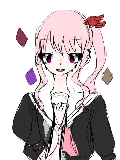 すっっごい適当に描いた瑞希ちゃん…