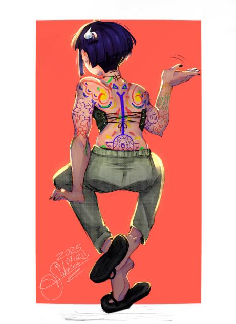 my oc's back again because I like them