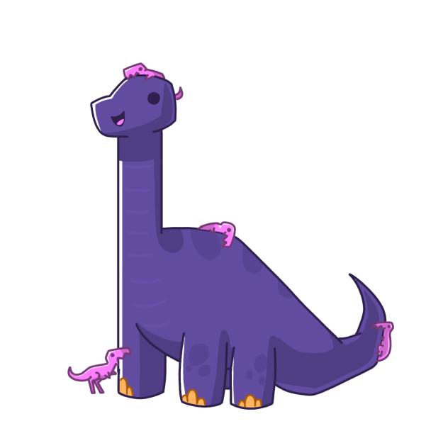 bad luck bronto - ibisPaint