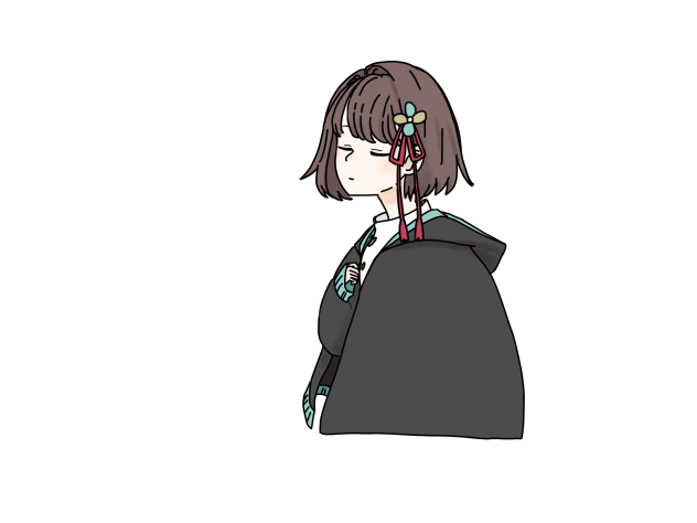 ミズキの花　差分