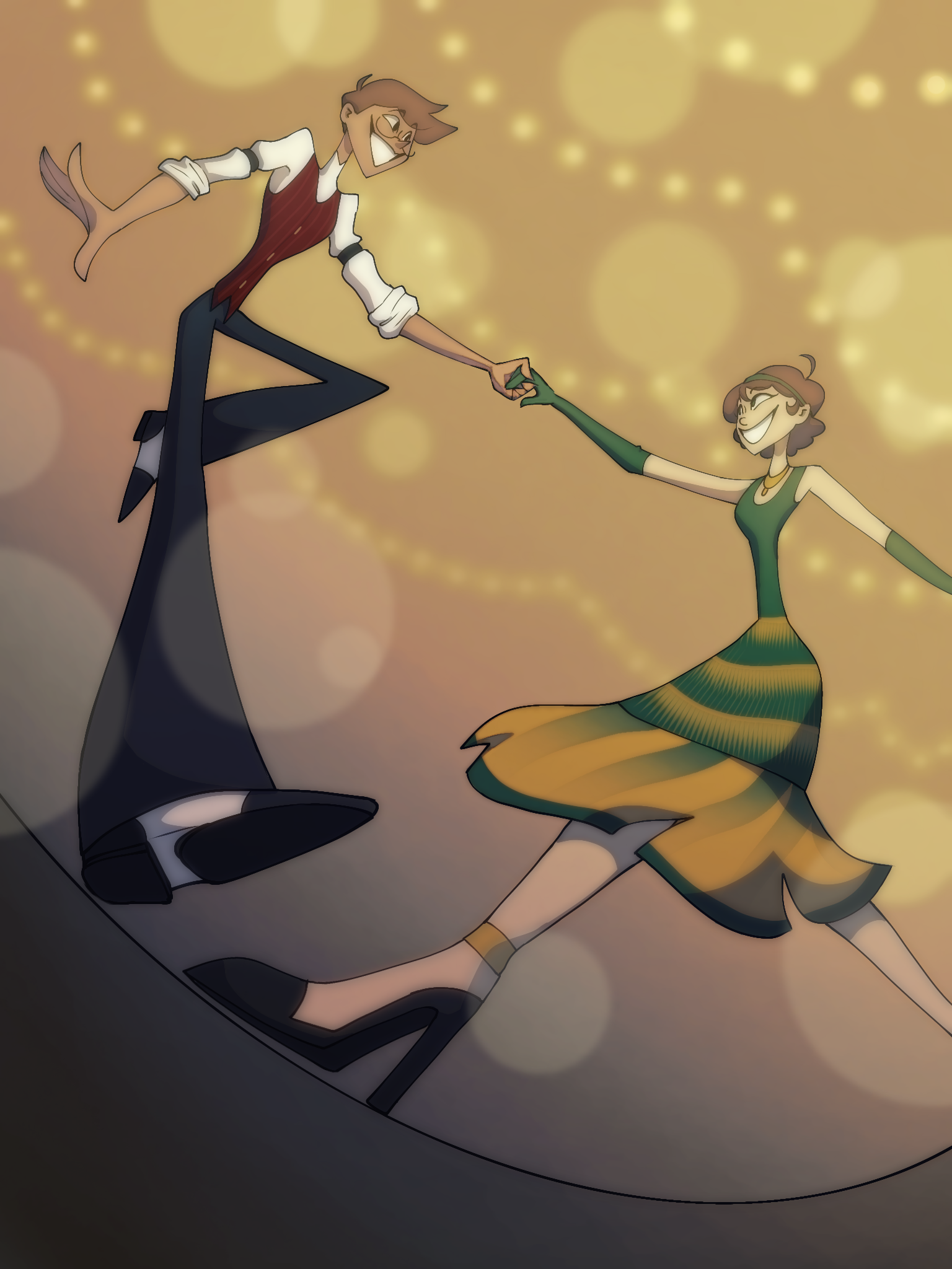 Dance partners - ibisPaint