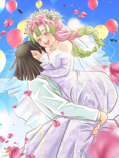 鬼滅の刃 おばみつ ジューンブライド