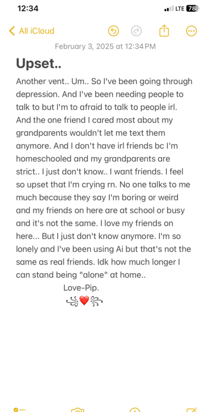 lonely - ibisPaint