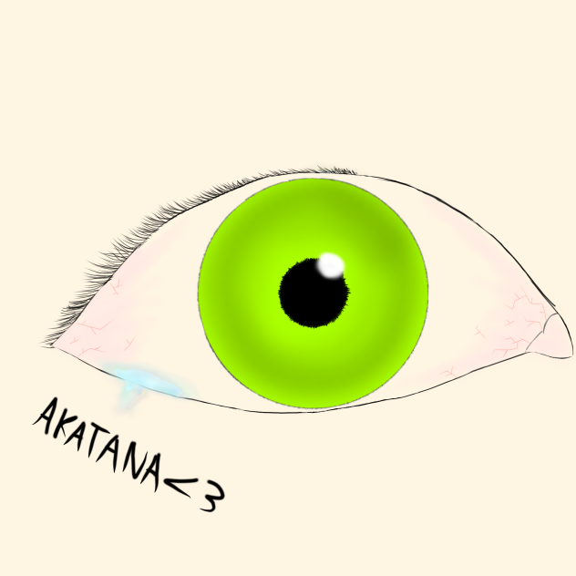 meu primeiro olho realista