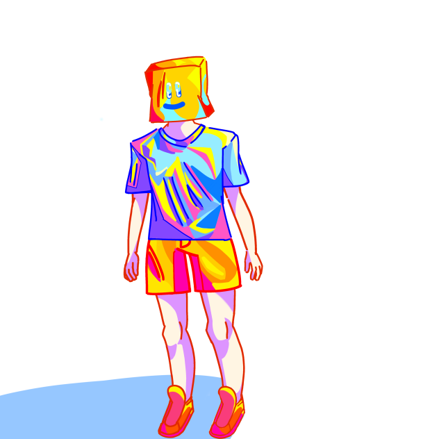 COLOR BOX HEAD MAN