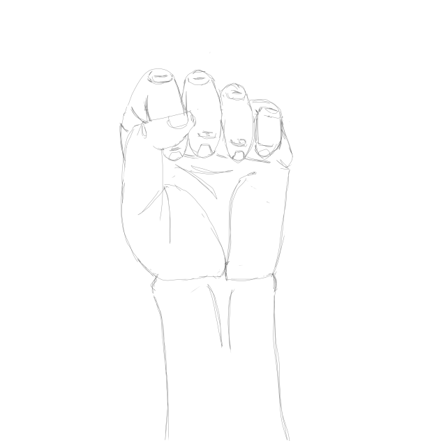 working on hands pt1