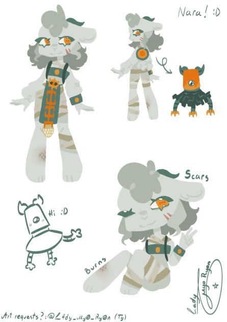 Nara ref sheet or whatever is this