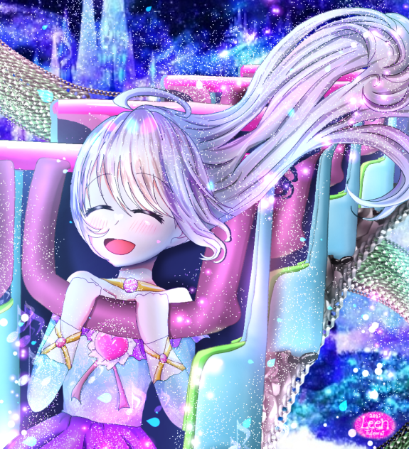 星空の下で楽し ibisPaint