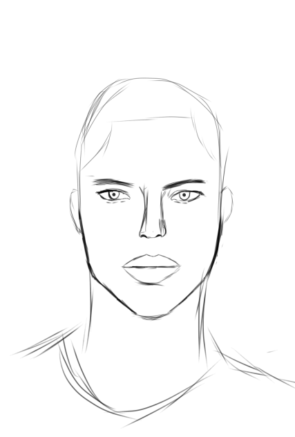 Man sketch
