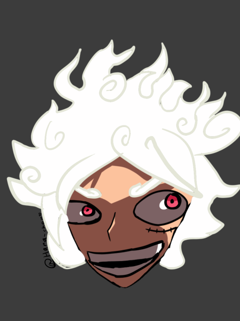Monkey D Luffy gear 5 - ibisPaint