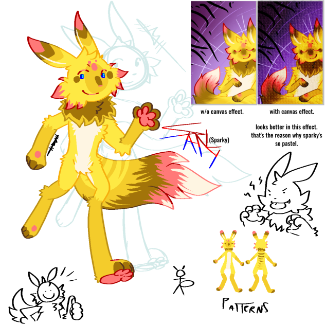 Sparky color reference