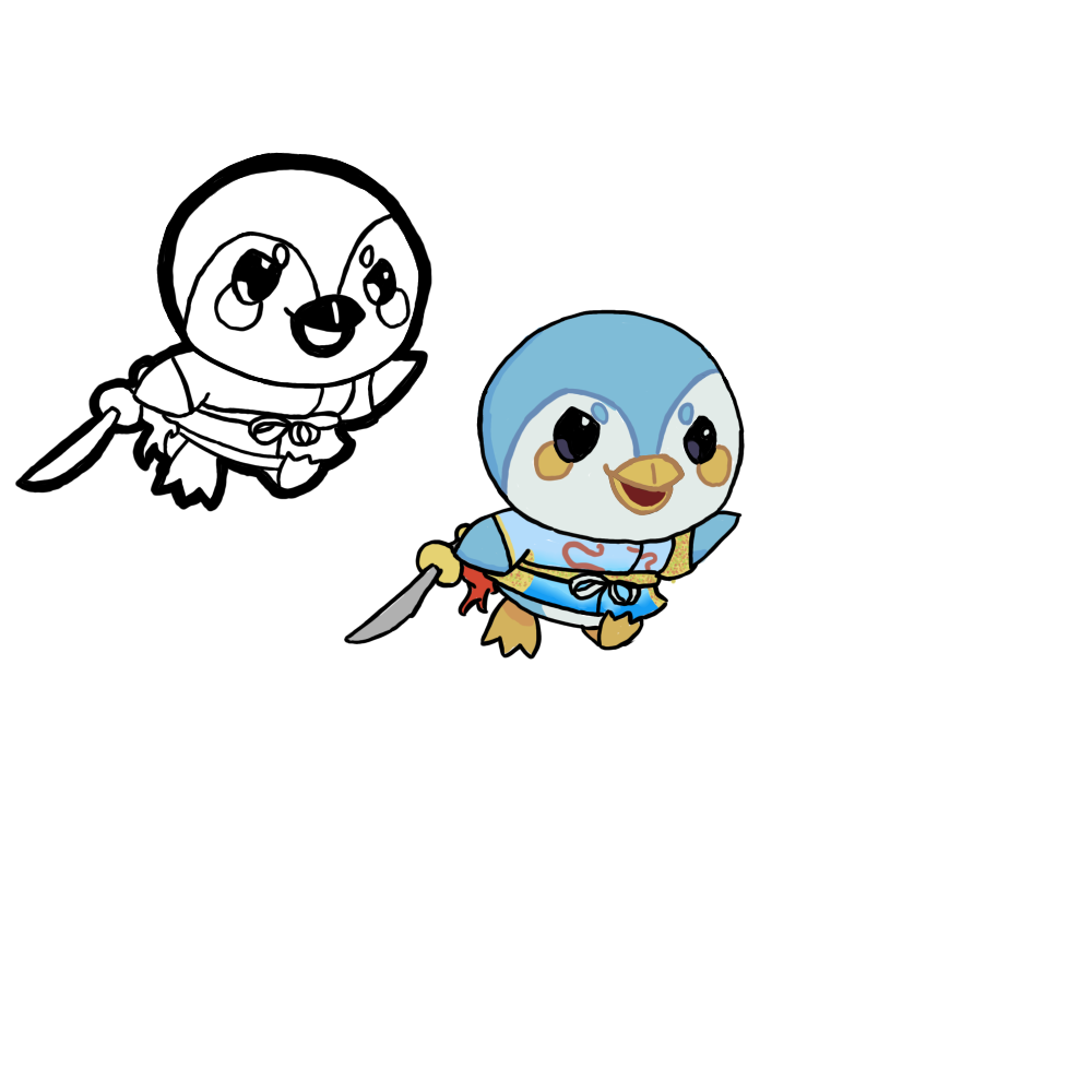 School project STAMPS - ibisPaint