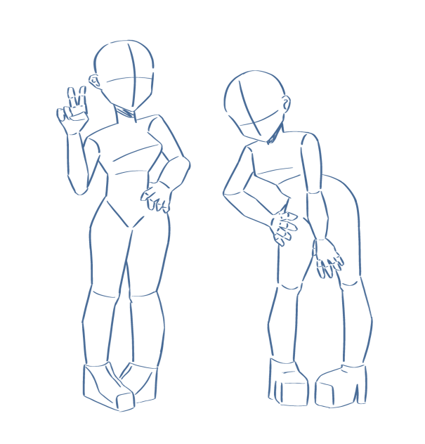 Practices and poses #2 - ibisPaint
