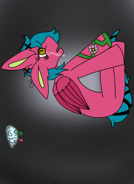 my pony oc Lilly cross